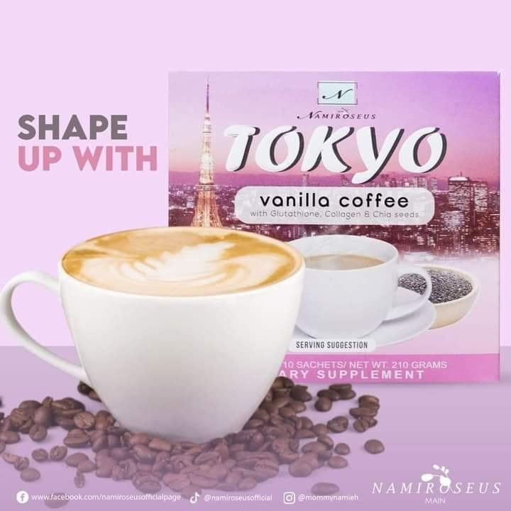 Namiroseus Tokyo Vanilla Coffee - 10 Sachets