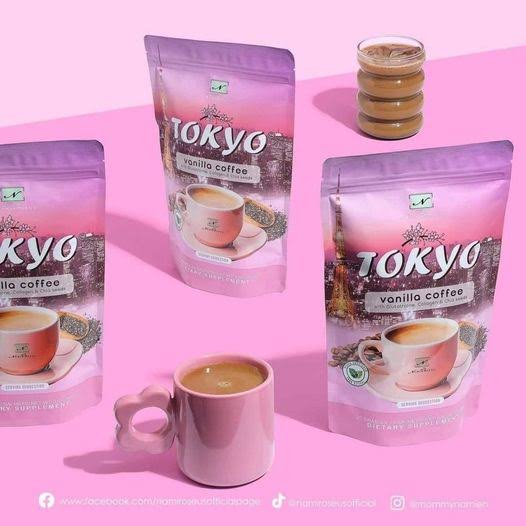 Namiroseus Tokyo Vanilla Coffee -  ( 5 Packs BUNDLE)  - 10 Sachets per Pack - BUNDLE DEAL 🔥