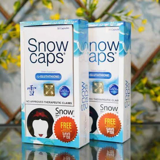 Snow Caps -30 Capsules with Free Soap