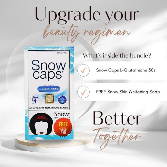 Snow Caps -30 Capsules with Free Soap