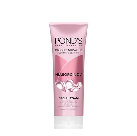 PONDS Bright Miracle Ultimate Clarity NIASORCINOL Facial Foam 100G