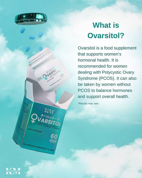 Kat Melendez (KM) Ovarsitol 600mg 60 Capsules