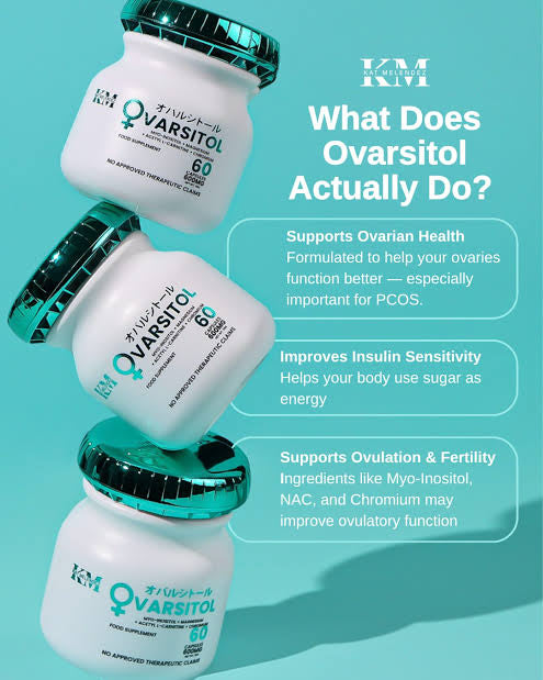 Kat Melendez (KM) Ovarsitol 600mg 60 Capsules