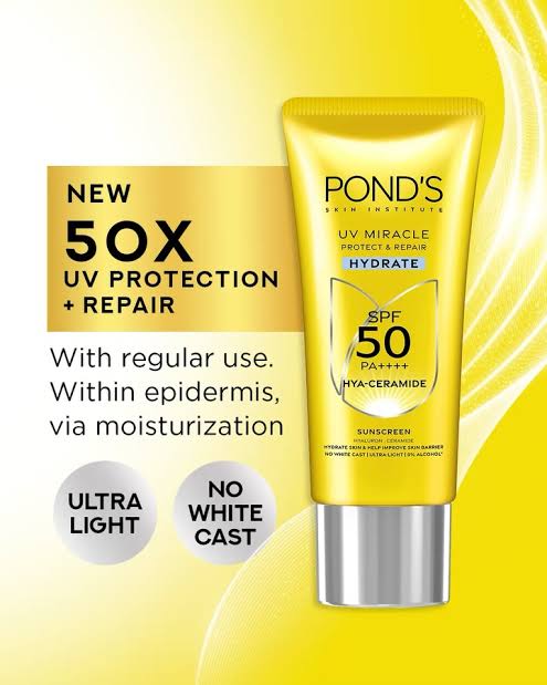 Ponds UV Miracle Bright Sunscreen SPF 50+ PA++++ 30g