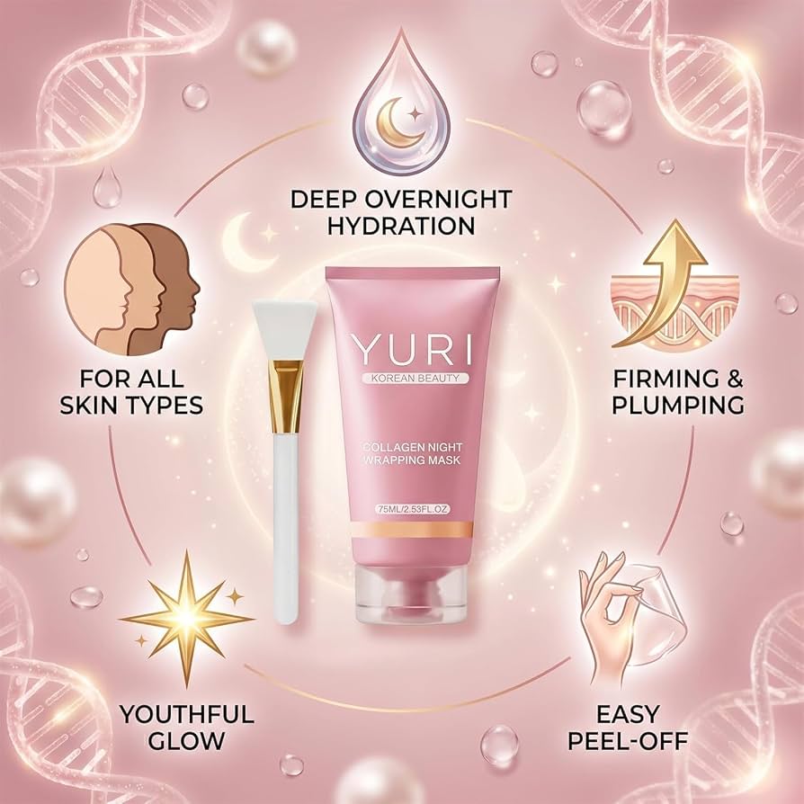 YURI Collagen Night Wrapping Mask
