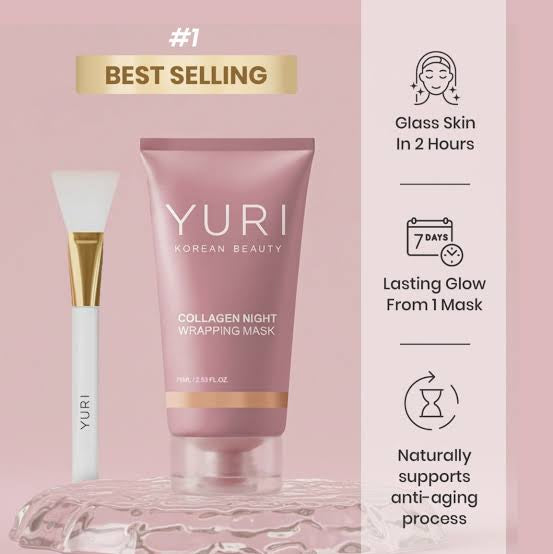 YURI Collagen Night Wrapping Mask