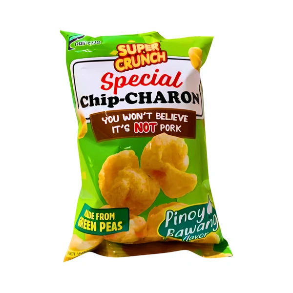 SUPER CRUNCH CHIPCHARON PINOY BAWANG 90G