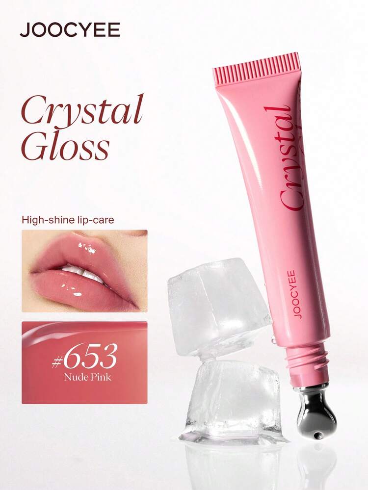JOOCYEE CRYSTAL GLOSS - 653 NUDE PINK