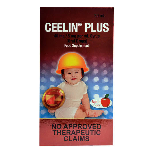 CEELIN PLUS Ascorbic Acid Zinc 40 mg/5 mg/mL Oral Drops 30 mL