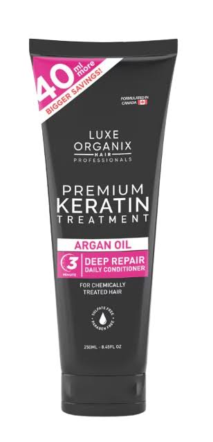 Luxe Organix Keratin Treatment Argan Oil 250ml