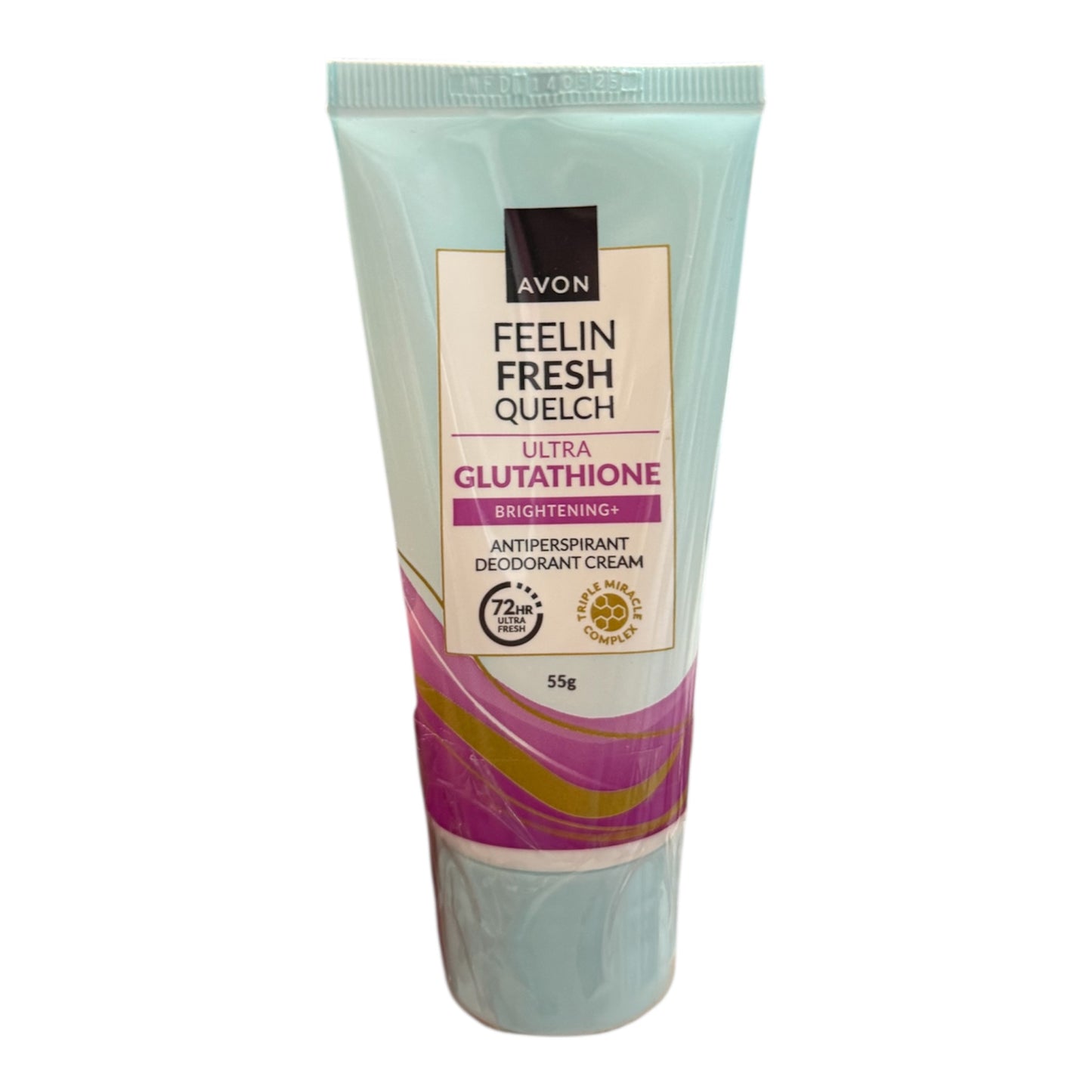 AVON FEELIN FRESH QUELCH ULTRA GLUTATHIONE Anti-Perspirant Deodorant Cream 55 G