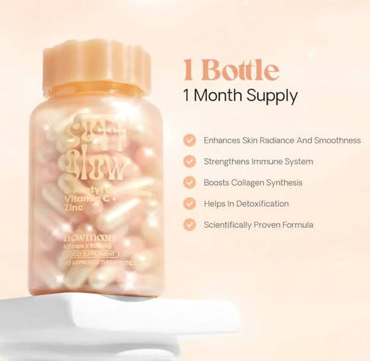 New Moon Soft Glow Gluta Capsules - 60caps