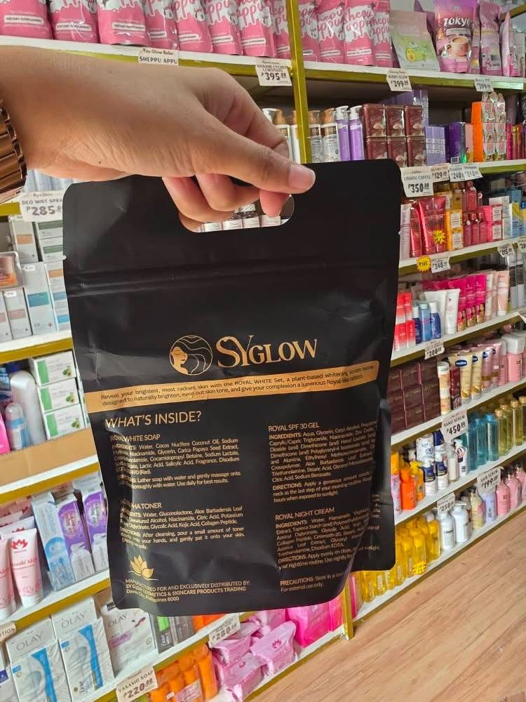 𝐒𝐘 𝐆𝐥𝐨𝐰 𝐑𝐨𝐲𝐚𝐥 𝐖𝐡𝐢𝐭𝐞 𝐒𝐞𝐭