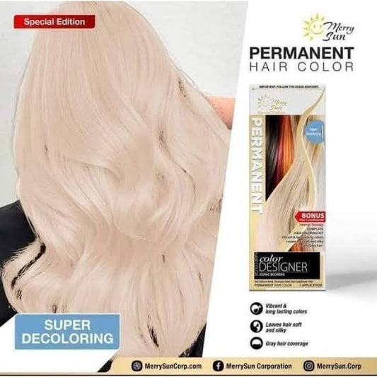 Merry sun Permanent Hair Color Super Decoloring