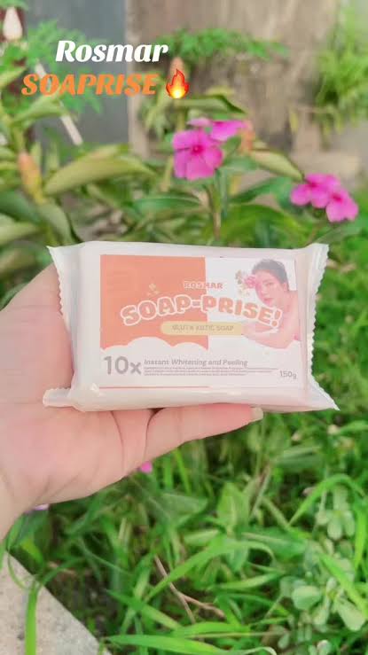 ROSMAR Soap-Prise Gluta Kojic Peeling & Whitening Soap 150g