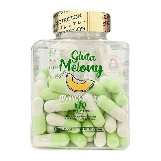 Gluta Melony Advanced White Glutathione Capsules (60 capsules)