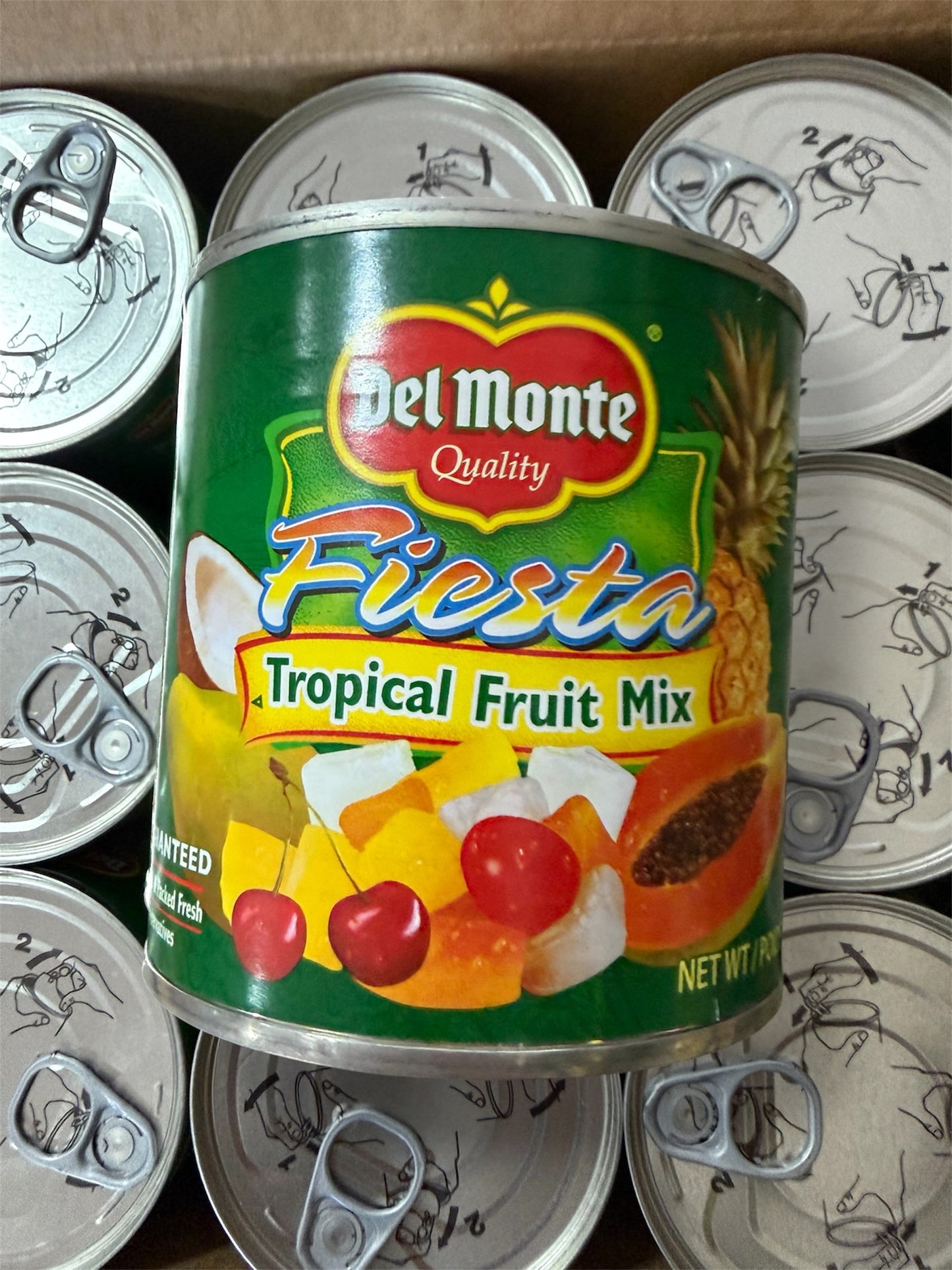 DEL MONTE FIESTA FRUIT COCKTAIL EZO 439g
