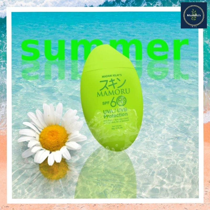 Mamoru Sunscreen SPF 60 UVA/UVB protection 50g by Madam Kilay