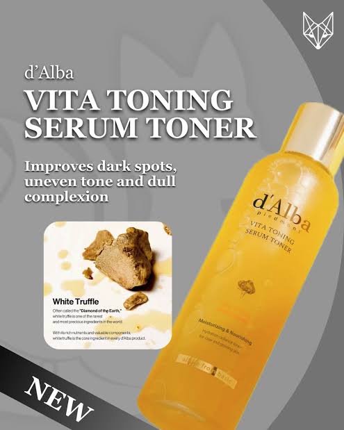 D'Alba Piedmont Vita Toning Serum Toner Anti Aging atoner 180ml