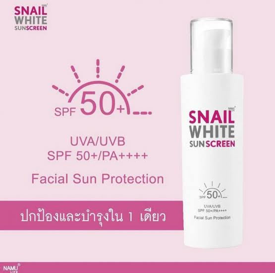 Namu Snail White Sunscreen SPF 50/PA+ 51ml