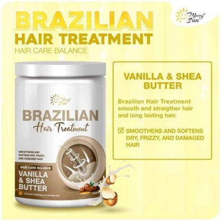 Merry Sun Brazilian Hair Treatment Vanilla and Shea Butter 1000ml By Merrysun Corporation