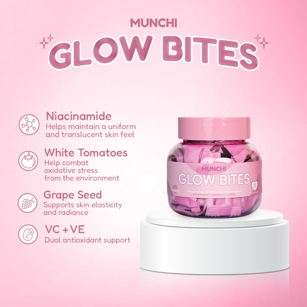 MUNCHI GLOW BITES 30 GUMMIES