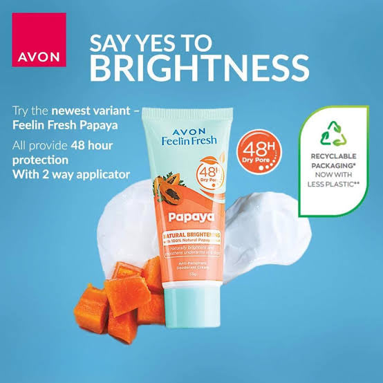 AVON Feelin Fresh Papaya Quelch 55g