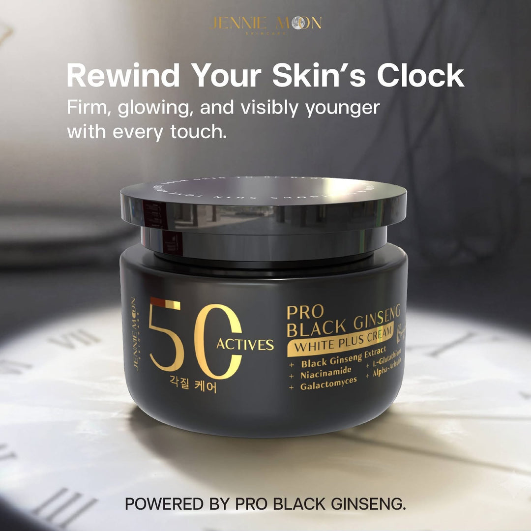 JENNIE MOON PRO BLACK GINSENG WHITE PLUS CREAM 250ml