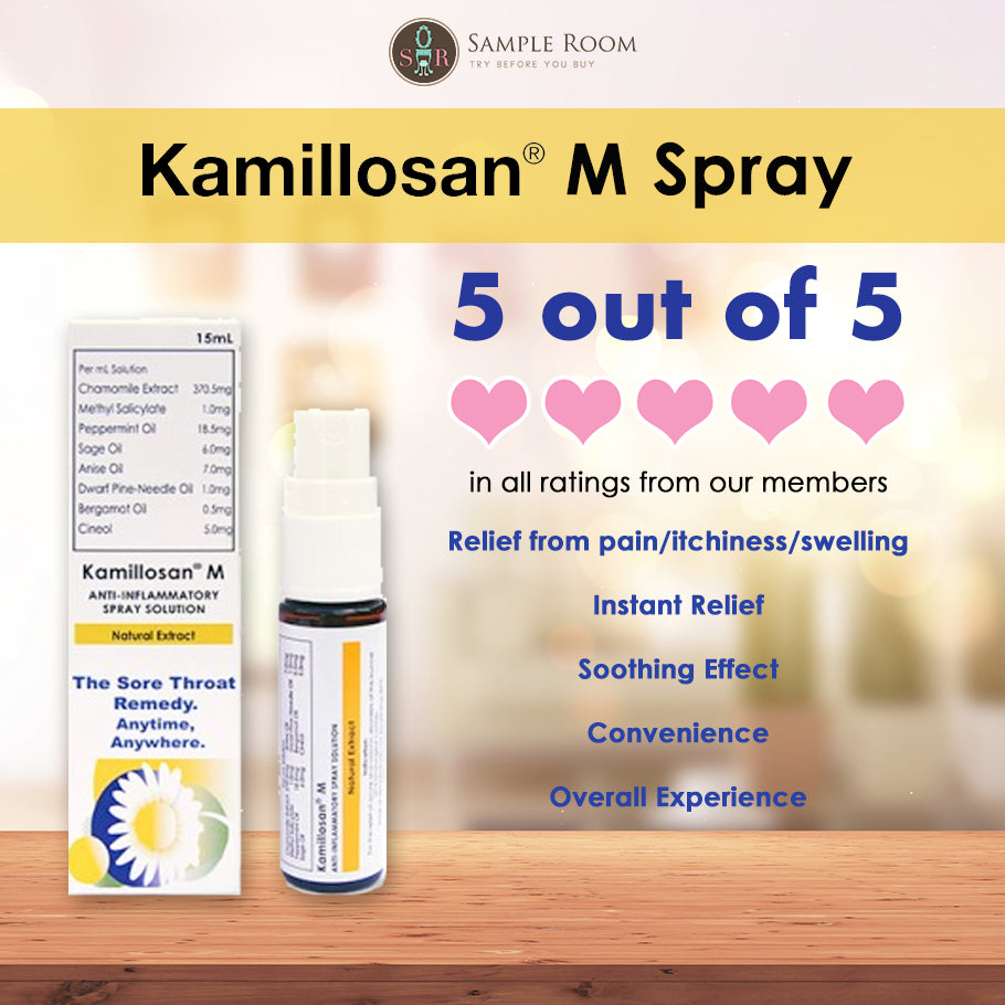 KAMILLOSAN M Throat Spray 15ml