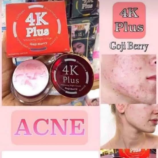 4K Plus Whitening Night Cream 5X Goji Berry - 20g