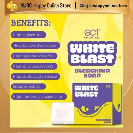 White Blast Bleaching Soap by SCT - 70g