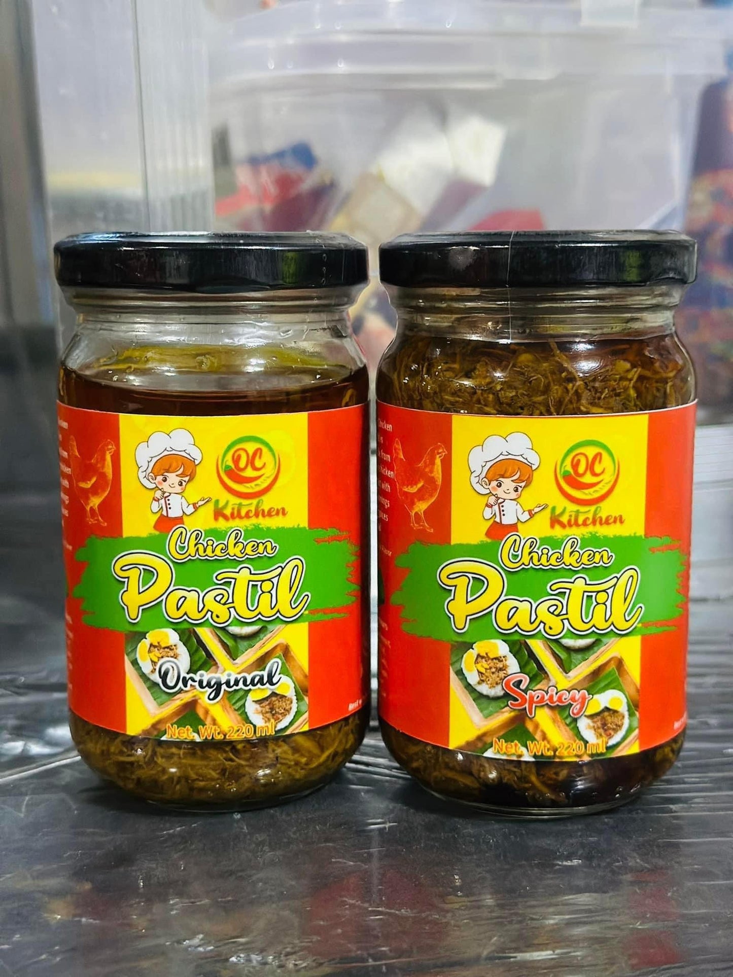 OC Kitchen Chicken Pastil Spicy 220ml