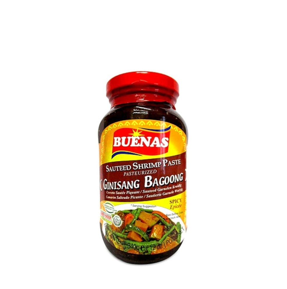 Buenas Sauteed Shrimp Paste (Ginisang Bagoong) SPICY 340g