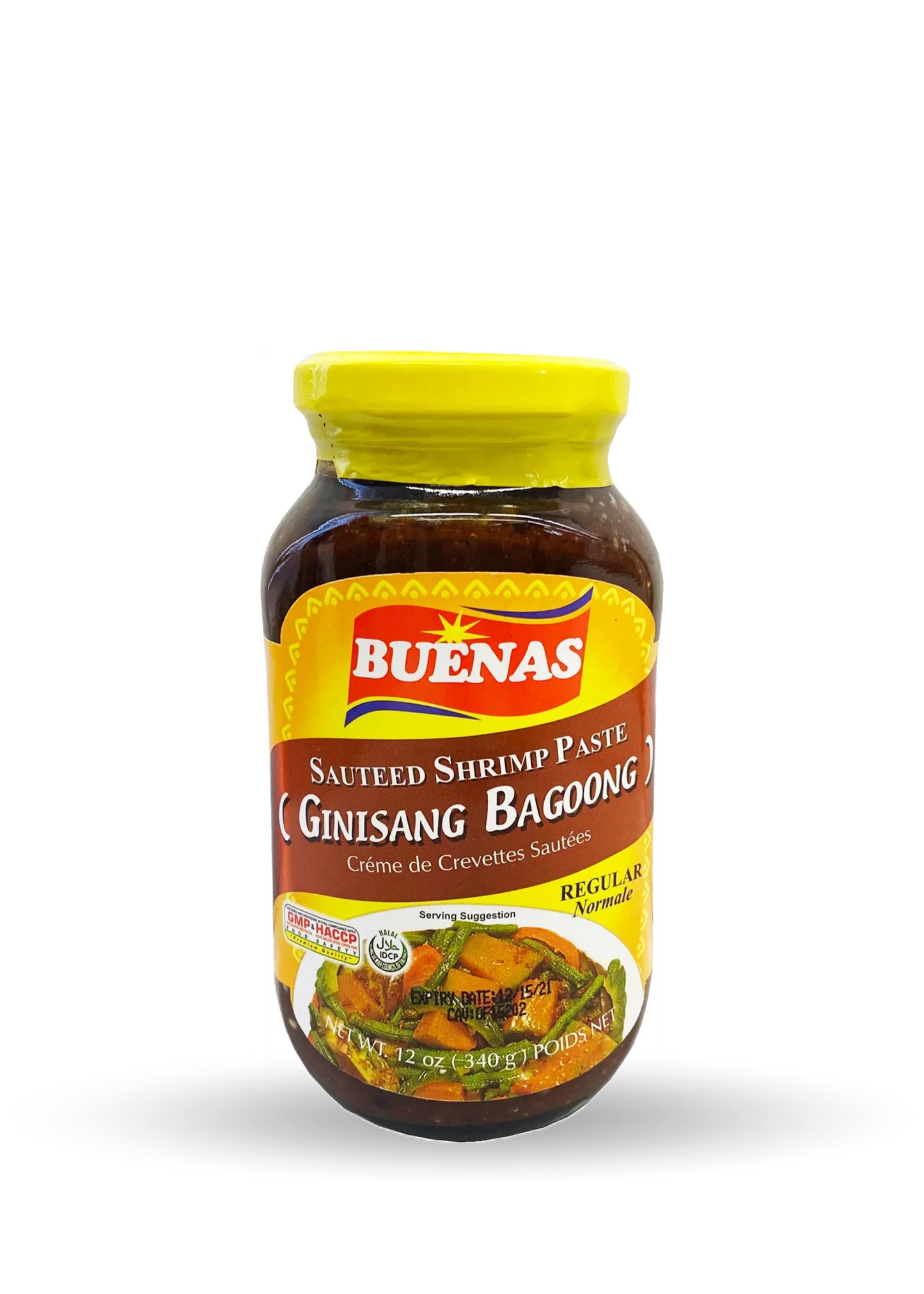 Buenas Sauteed Shrimp Paste
(Ginisang Bagoong) Regular
340g