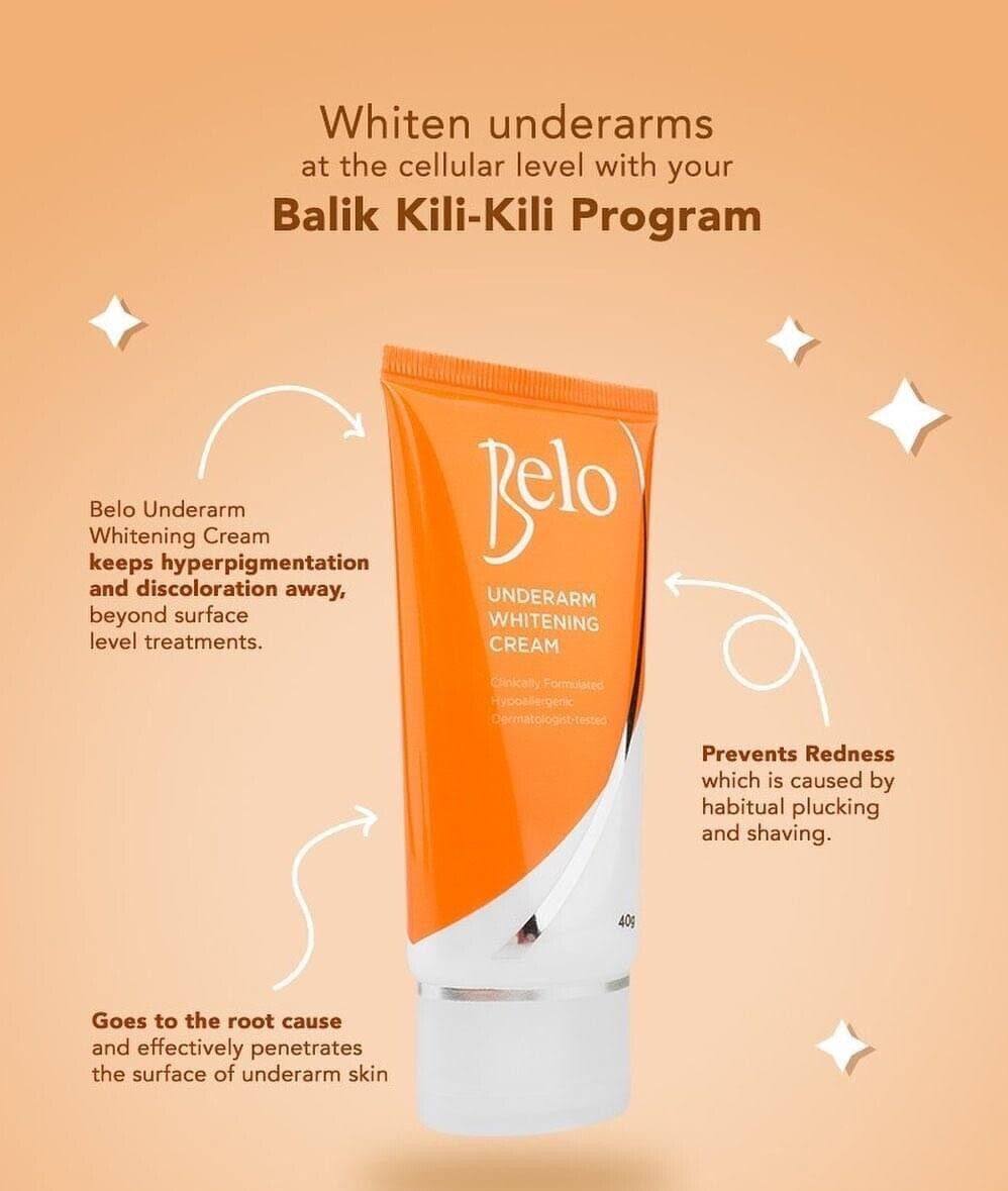 BELO UNDERARM WHITENING CREAM 40G