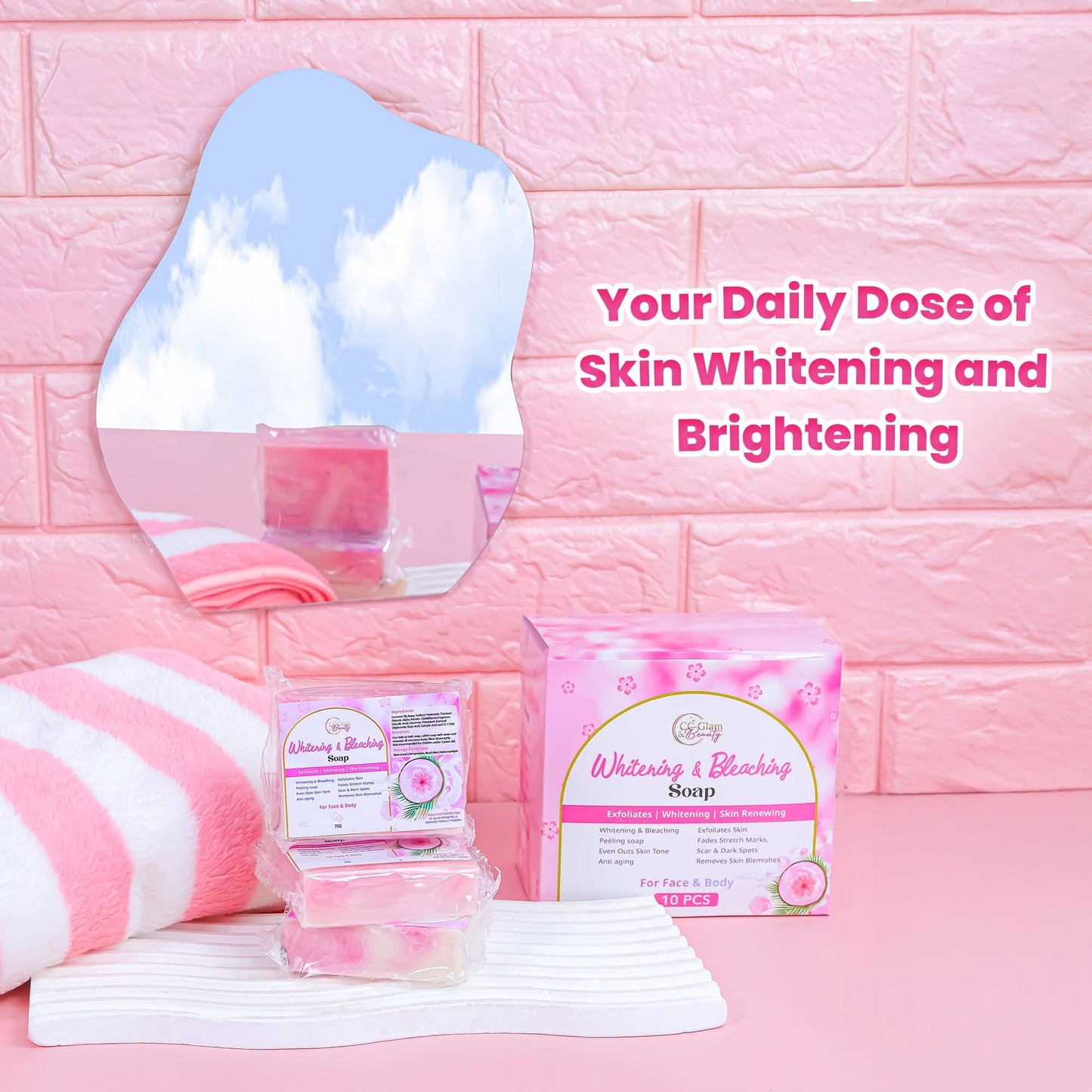 CC Glam Whitening & Bleaching Soap - 70g