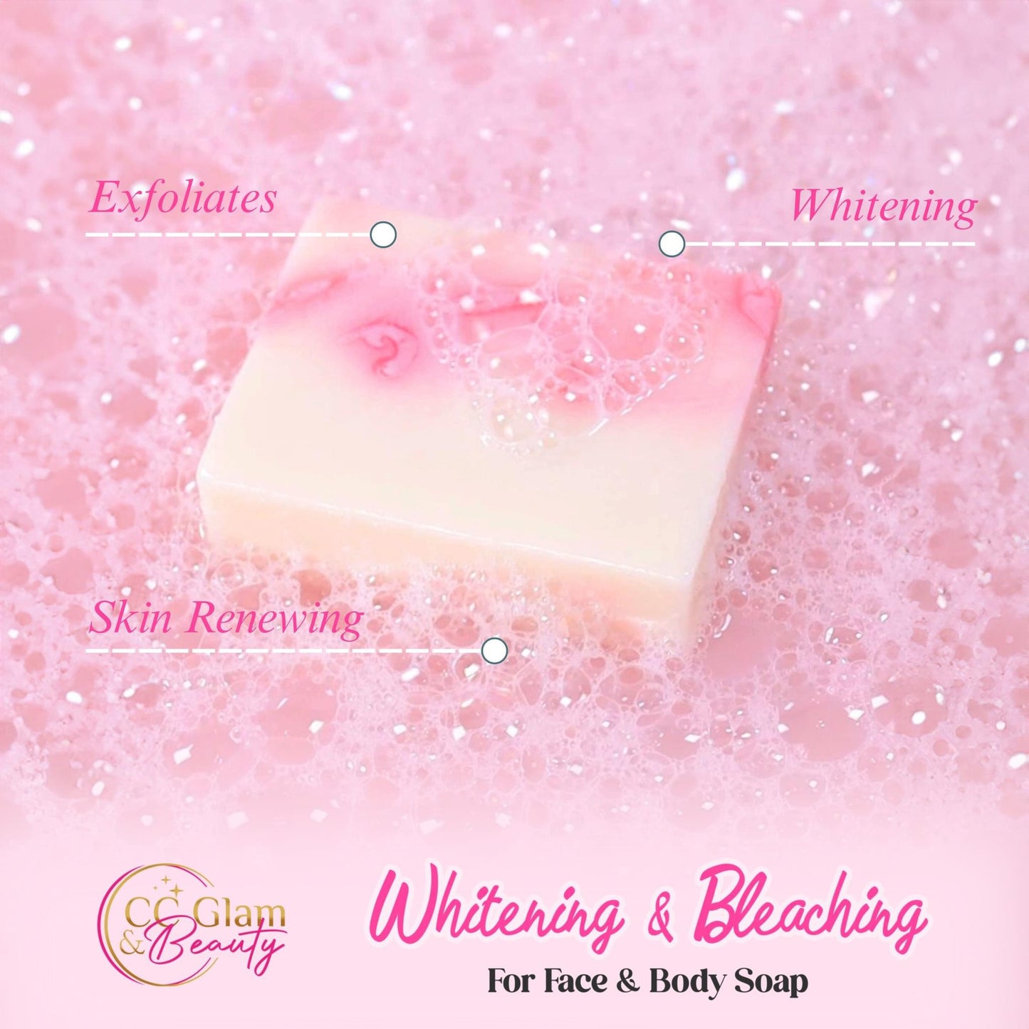 CC Glam Whitening & Bleaching Soap - 70g