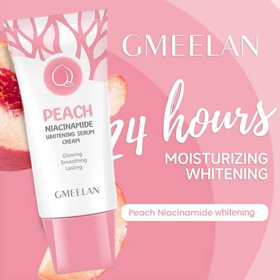 GMEELAN Peach Niacinamide Whitening Serum Cream - 50g