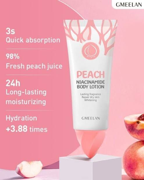 GMEELAN Peach Niacinamide Whitening Serum Cream - 50g