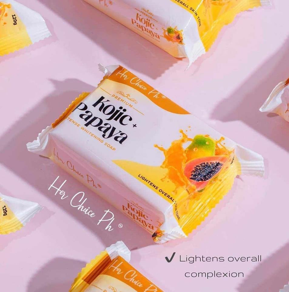 Her Choice Ph Premium Kojic Papaya Soap 120g