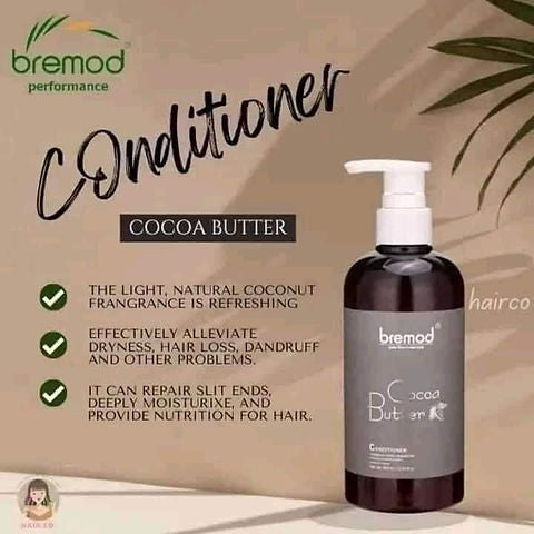 BREMOD PERFORMANCE COCOA BUTTER CONDITIONER 400ml