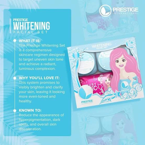 Prestige Whitening Facial Set