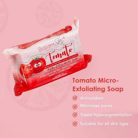 Brilliant Skin Tomato Micro-Exfoliating Soap 135g