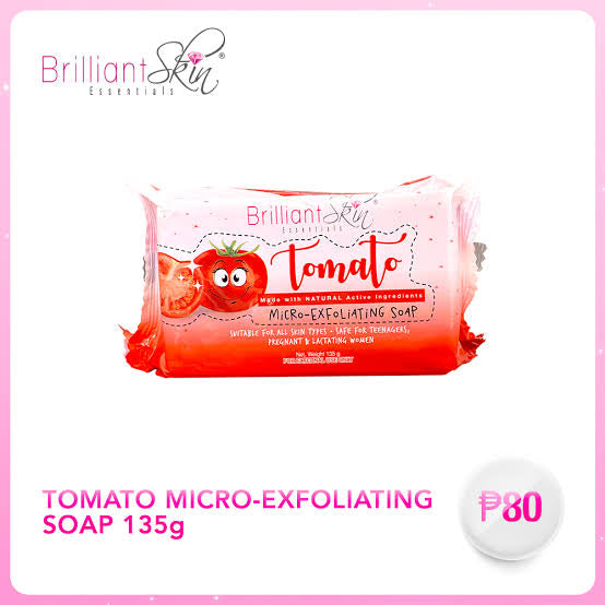 Brilliant Skin Tomato Micro-Exfoliating Soap 135g