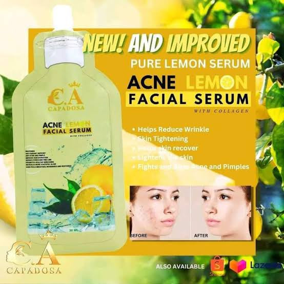 CAPADOSA ACNE LEMON SERUM 30ml