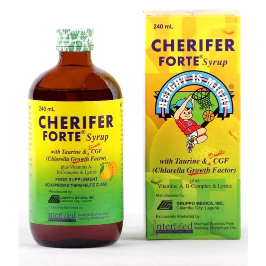 CHERIFER FORTE SYRUP (Vitamins with Lysine, Double CGF and Taurine) 240 mL