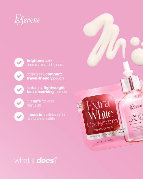 KSerene Extra White Underarm Serum Cream (Kilibum)