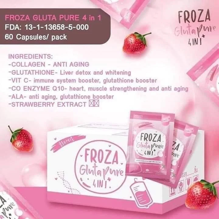 FROZA Gluta Pure 4in1 - 60 capsules