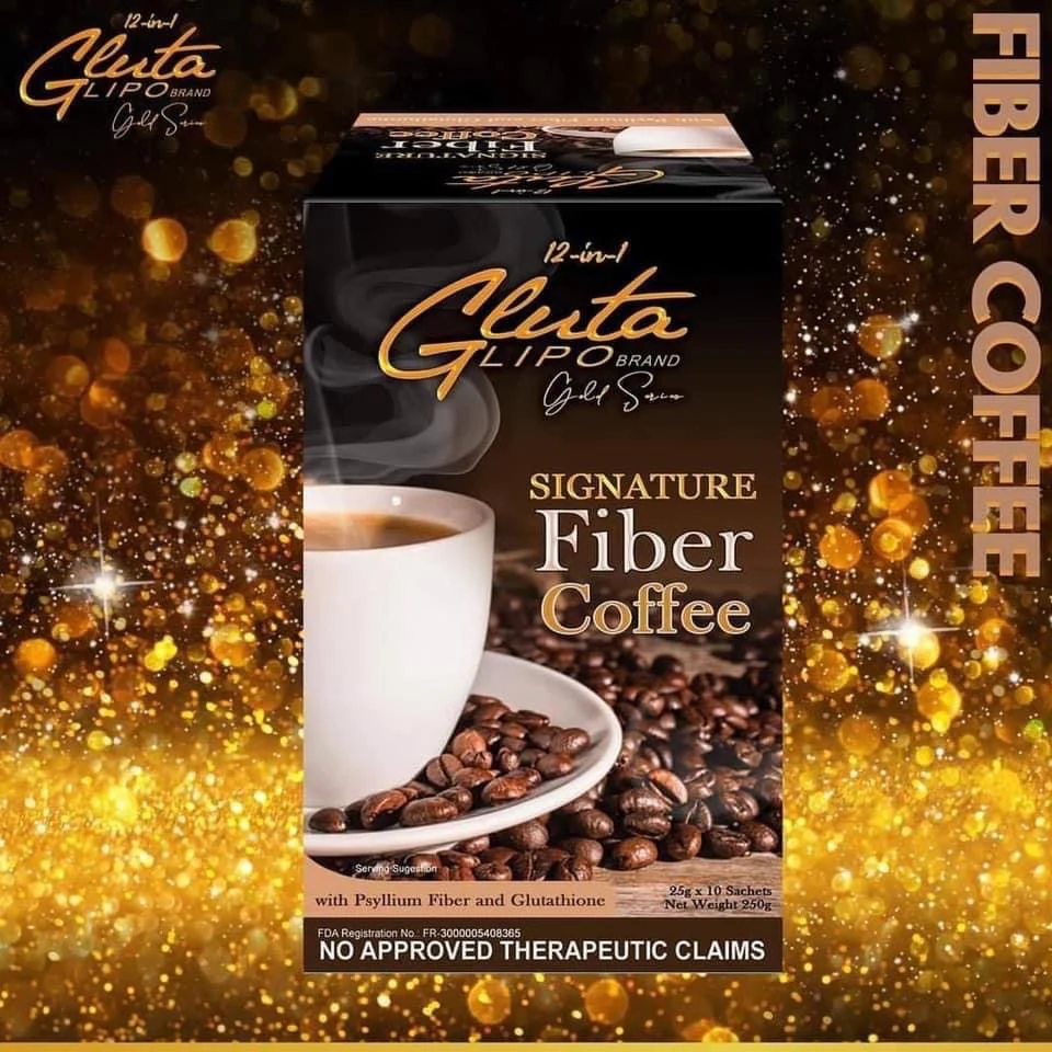 Glutalipo Fiber Coffee - 10 Sachets