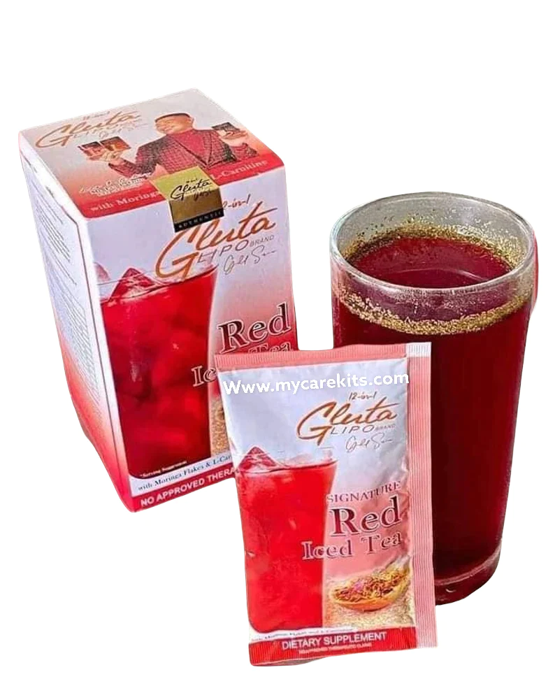 Glutalipo Red Iced Tea - 10 Sachets